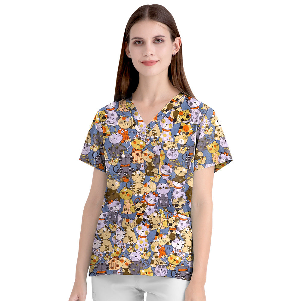 Room Sleeve Tour Pet Printing Hand Uniform