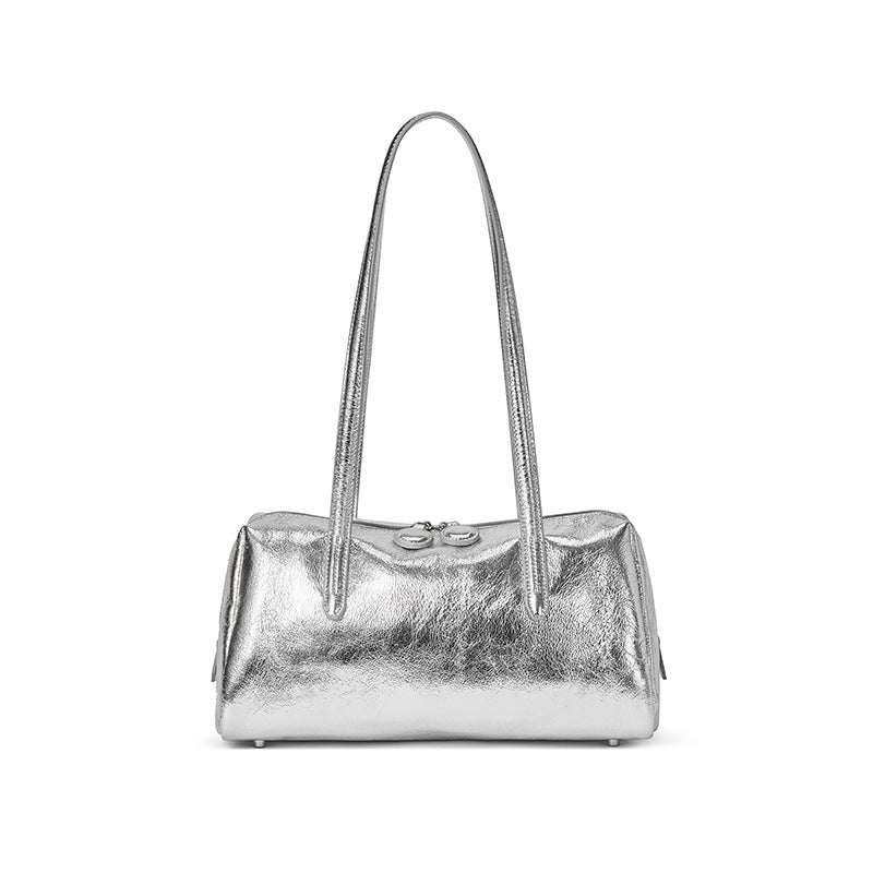 Women's Retro Niche High Sense Underarm Genuine Shoulder Bags