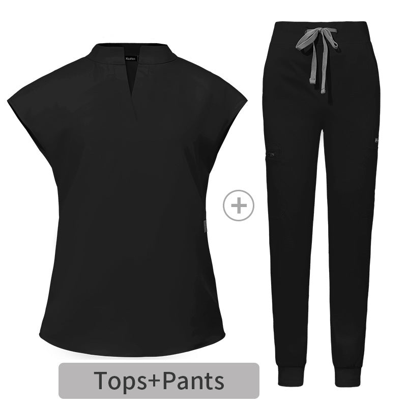Beauty Salon Surgeon Stand Collar Comfortable Uniform