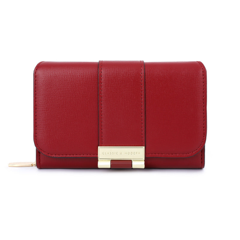 Beautiful Trendy Creative Elegant Women's Short-term Ladies Wallet