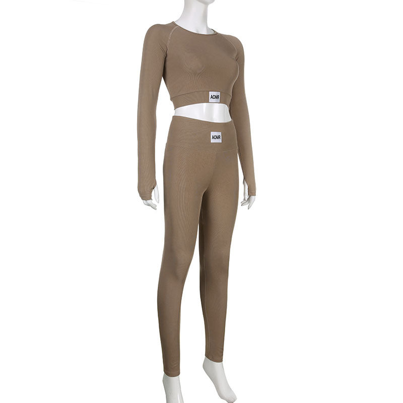 Women's Casual Basic Solid Color Zhang Stitching Suits