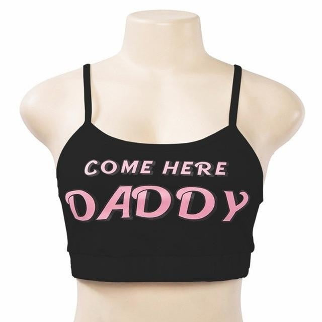 Women's Fashion Letters Printed Sexy Tight Braces Suits