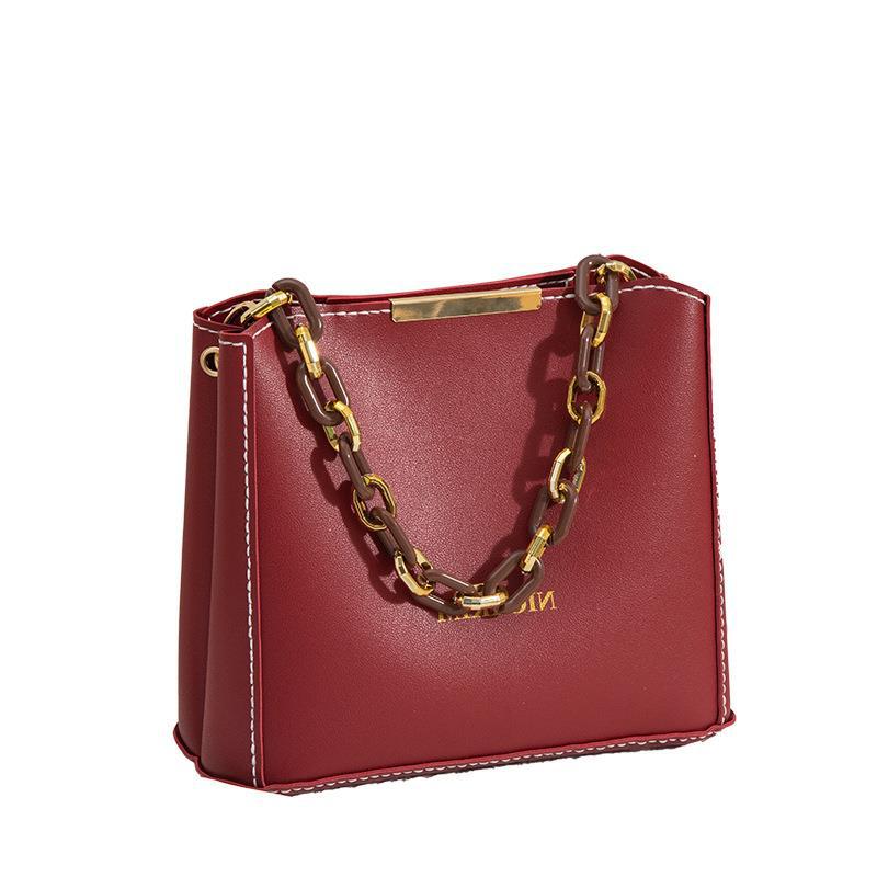Hand-woven Handmade Material Homemade Sewing Large Women's Shoulder Bag