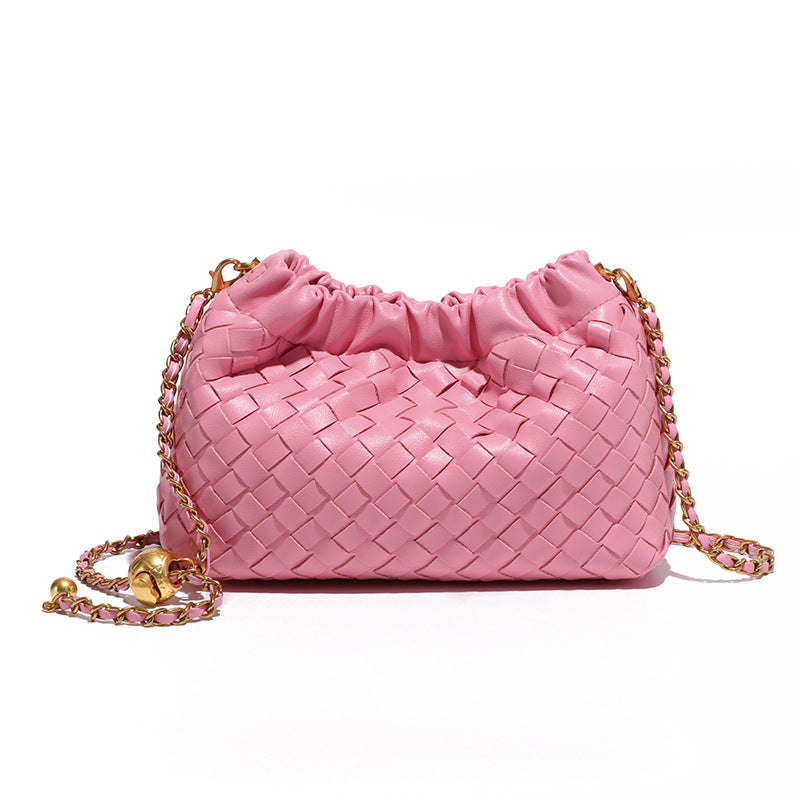 Women's Summer Chain Woven Cloud Simple Fashion Crossbody Bags