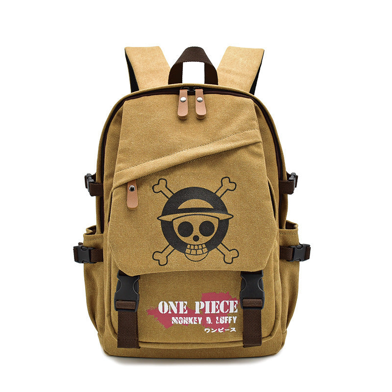 Anime Spy Play House Man One Piece Middle School Students' Schoolbags