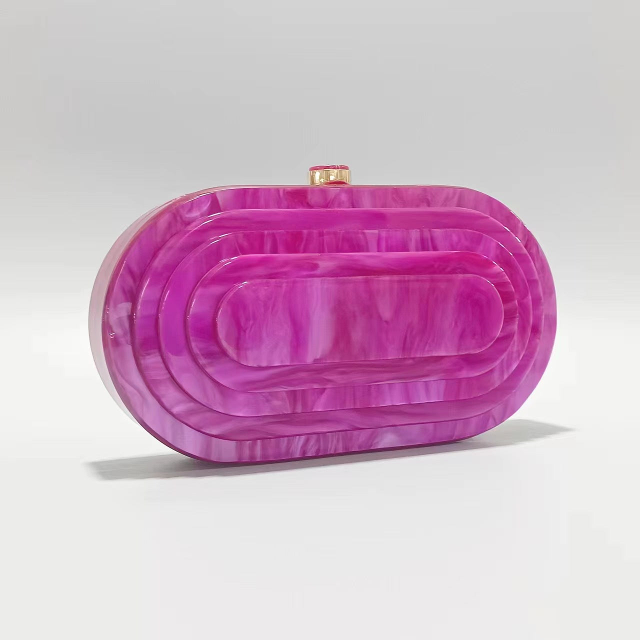 Women's Summer Dinner Retro Splicing Trendy Acrylic Bags