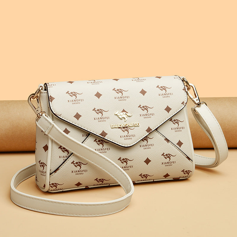 Women's Mother Simple Fashion Stitching Use Mother-in-law Crossbody Bags
