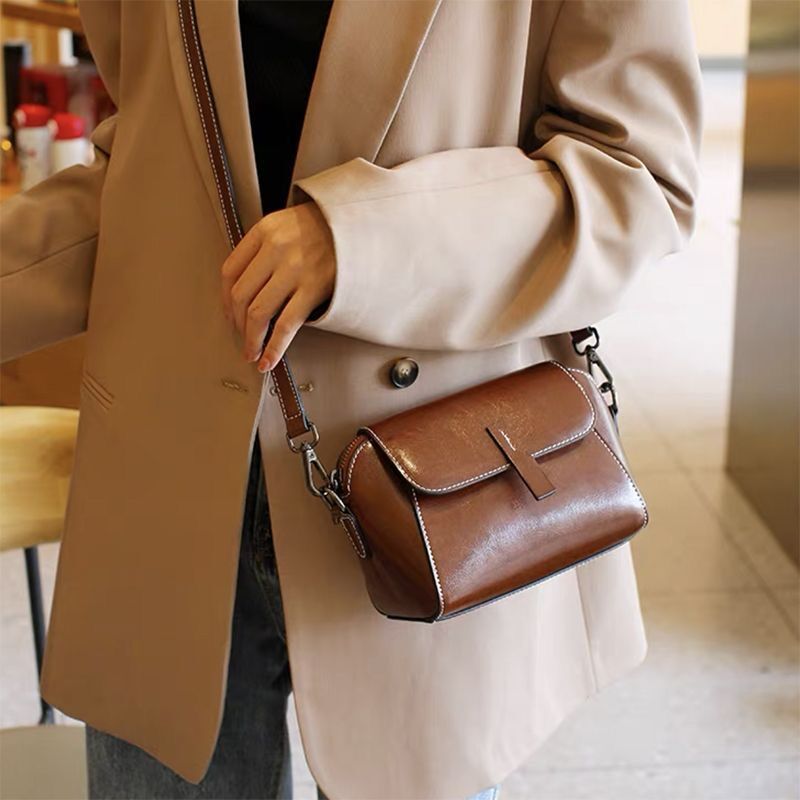 Women's Popular Fashionable High-grade Genuine Leather Western Bags