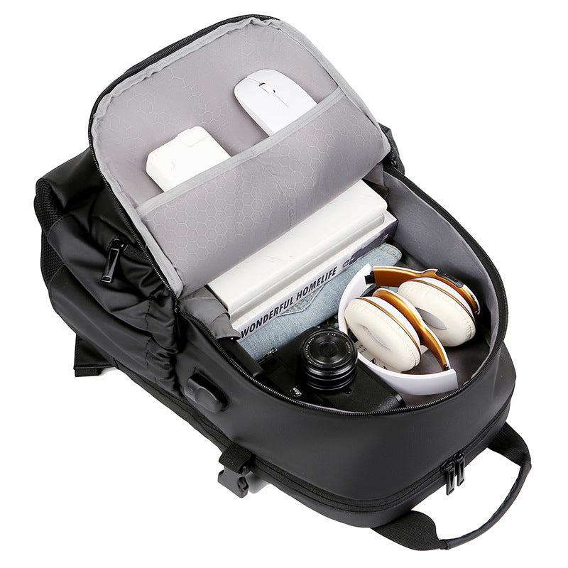 Multifunctional Large Capacity Luminous Reflective Expansion Backpacks