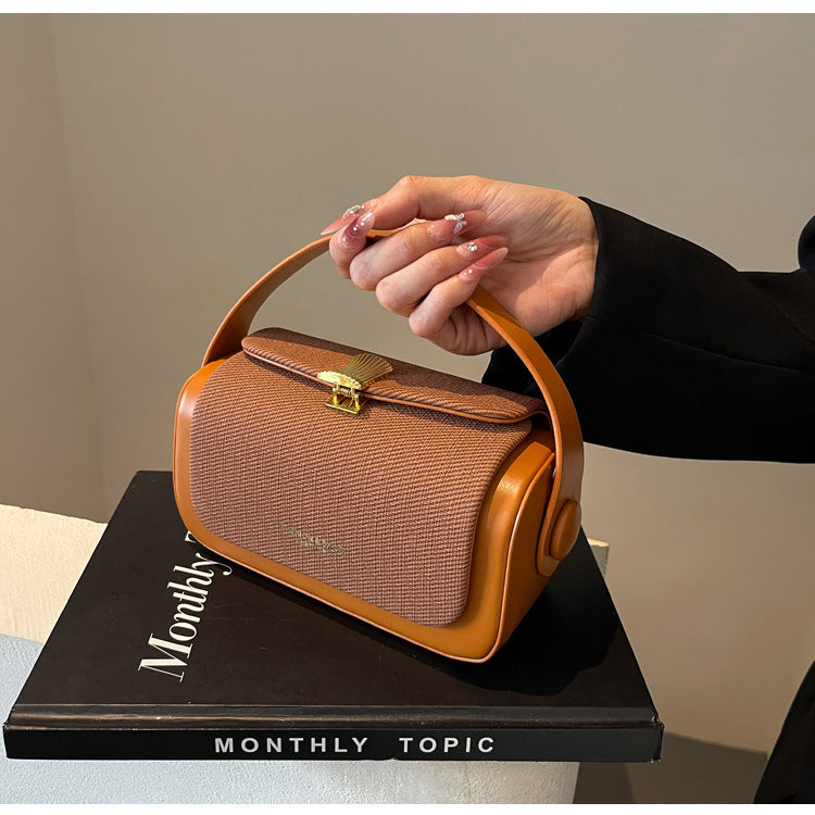 Women's Source Simple Contrast Color Fashion Crossbody Bags