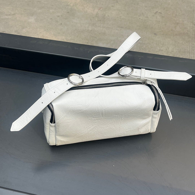 Women's Textured Western Pillow Simple Street Fashion Crossbody Bags