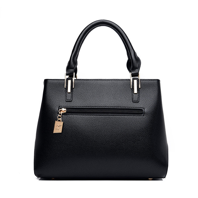 Women's Real Soft Leather Large Capacity Mom Bags