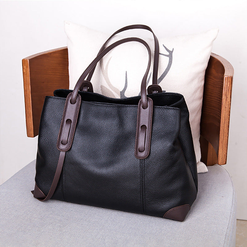 Women's Large Capacity High Sense Genuine Leather Bags