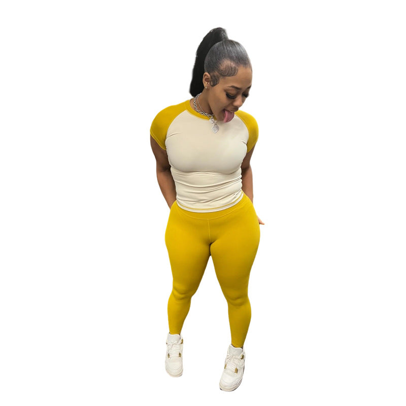 Women's Yoga Sports Belt Headscarf High Elasticity Suits