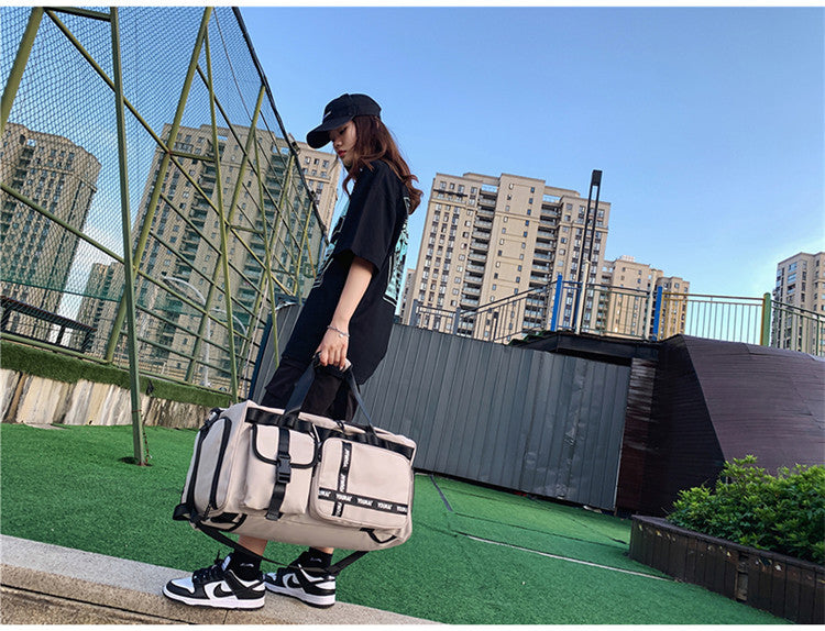 Men's Large Capacity Boarding Short Distance Dry Travel Bags