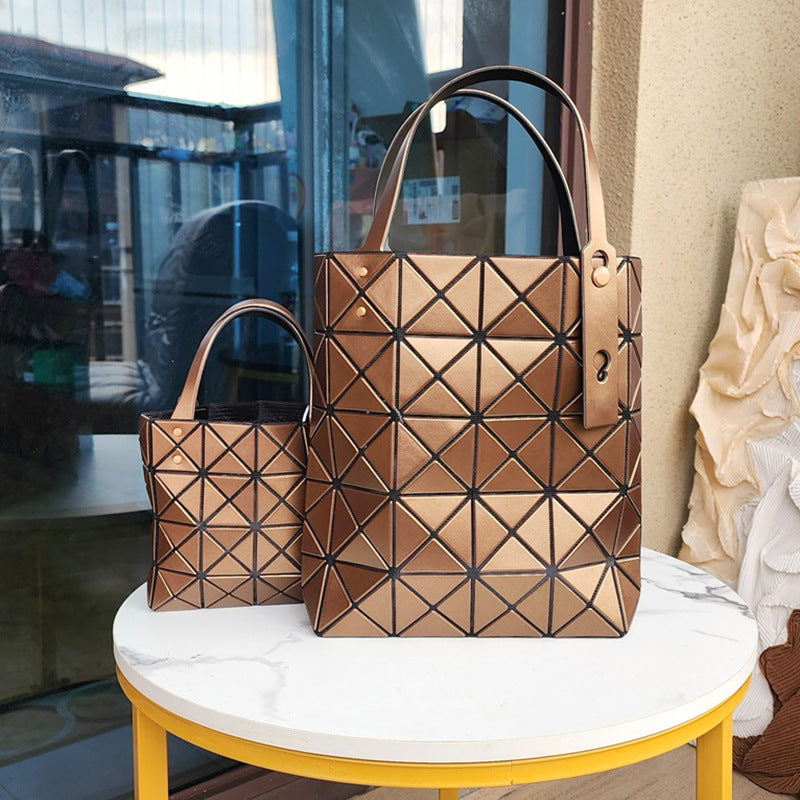 Charming Mini Box Geometric Rhombus Life Handbags