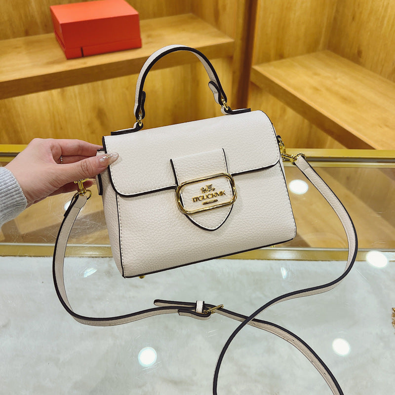 Women's Soft Leather Elegant High-grade Retro Carriage Crossbody Bags