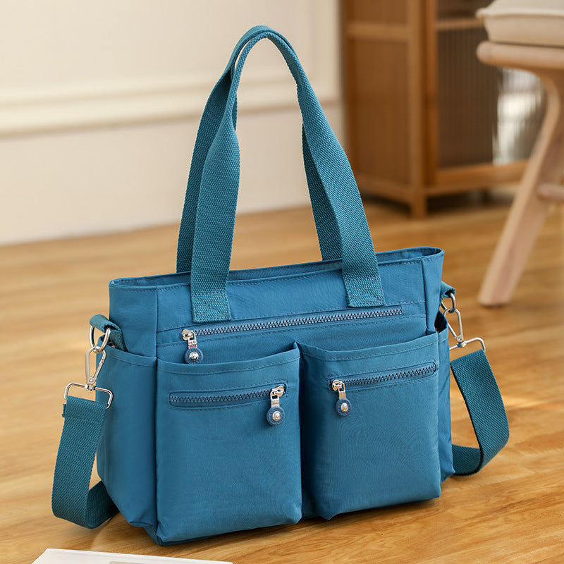Women's Waterproof Nylon Cloth Large Capacity Trendy Crossbody Bags