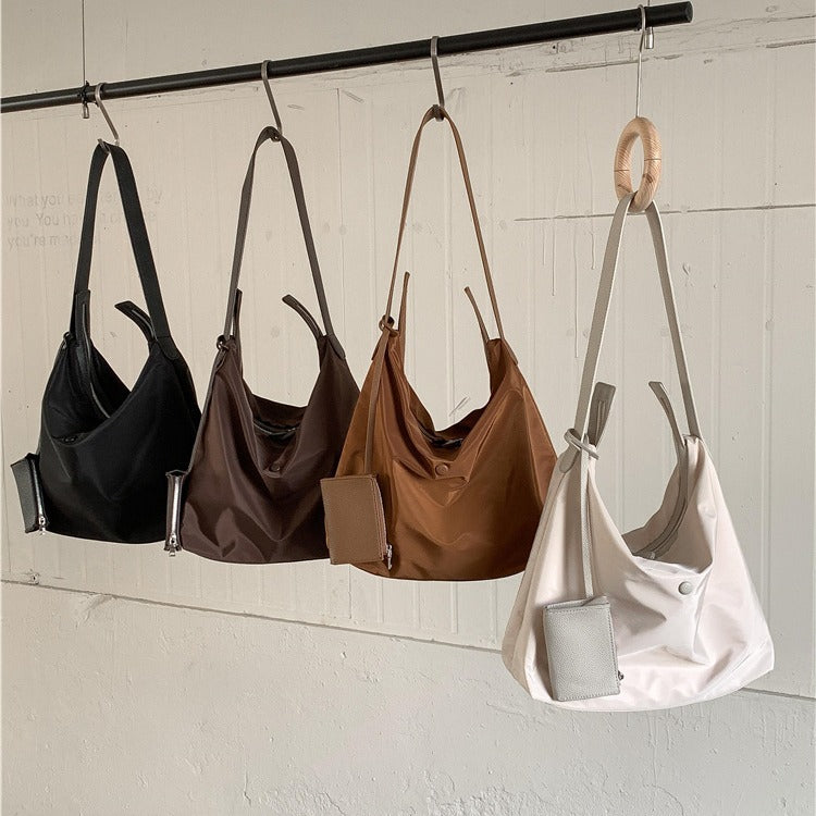 Women's Spring Commuter Korean Fashion High-grade Large Shoulder Bags