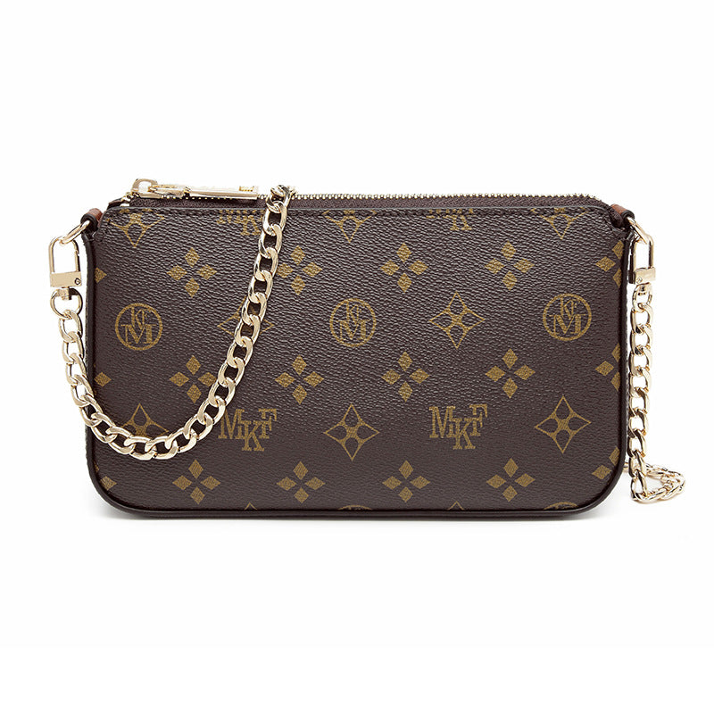 Women's Trendy Innovative Fashionable Printed Chain Shoulder Bags
