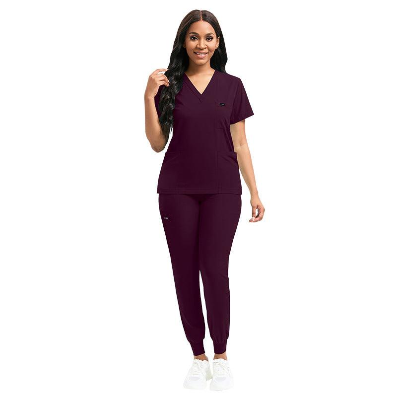 Men's Clinic Nurse Work Clothes Neutral Scrub Nursing Uniform