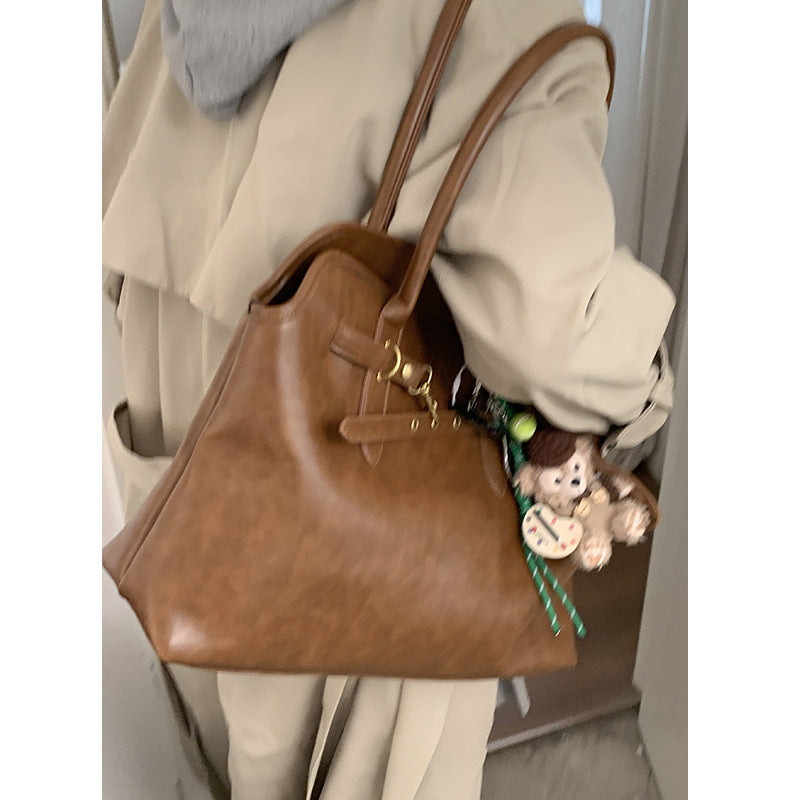 Women's Portable Commuter Simple Underarm High Sense Armpit Bags