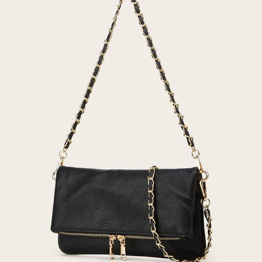 Women's Lychee Pattern Underarm Chain Fashion High-grade Crossbody Bags