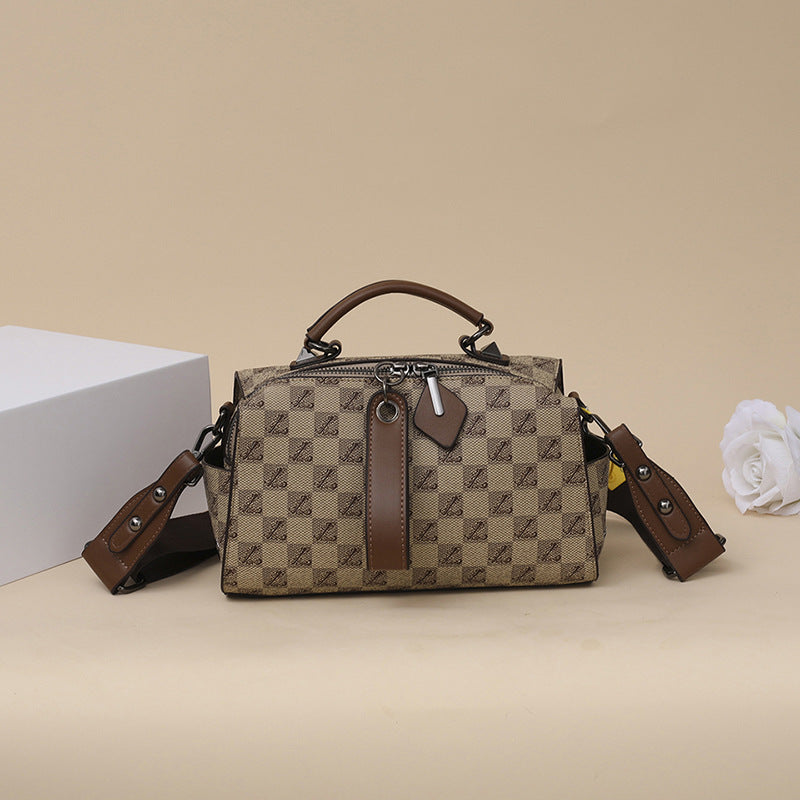 Women's Live Broadcast Good Western Style Niche Crossbody Bags