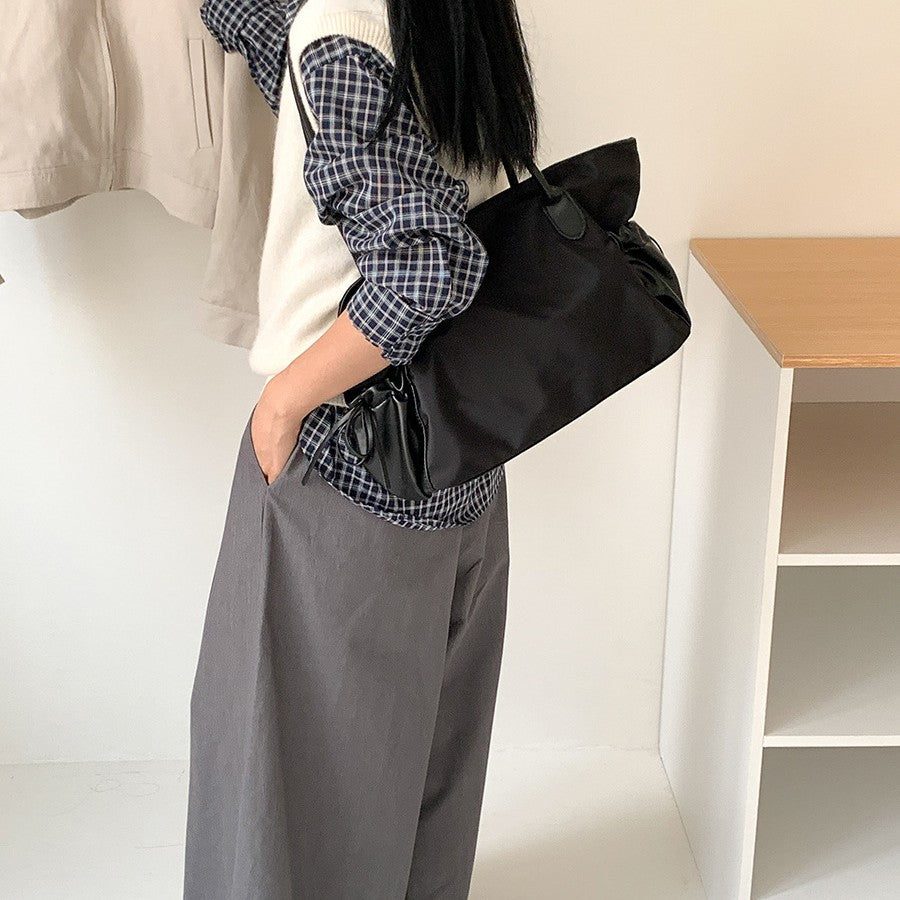 Women's Nylon Cloth Daily Commuter Large Capacity Tote Bags