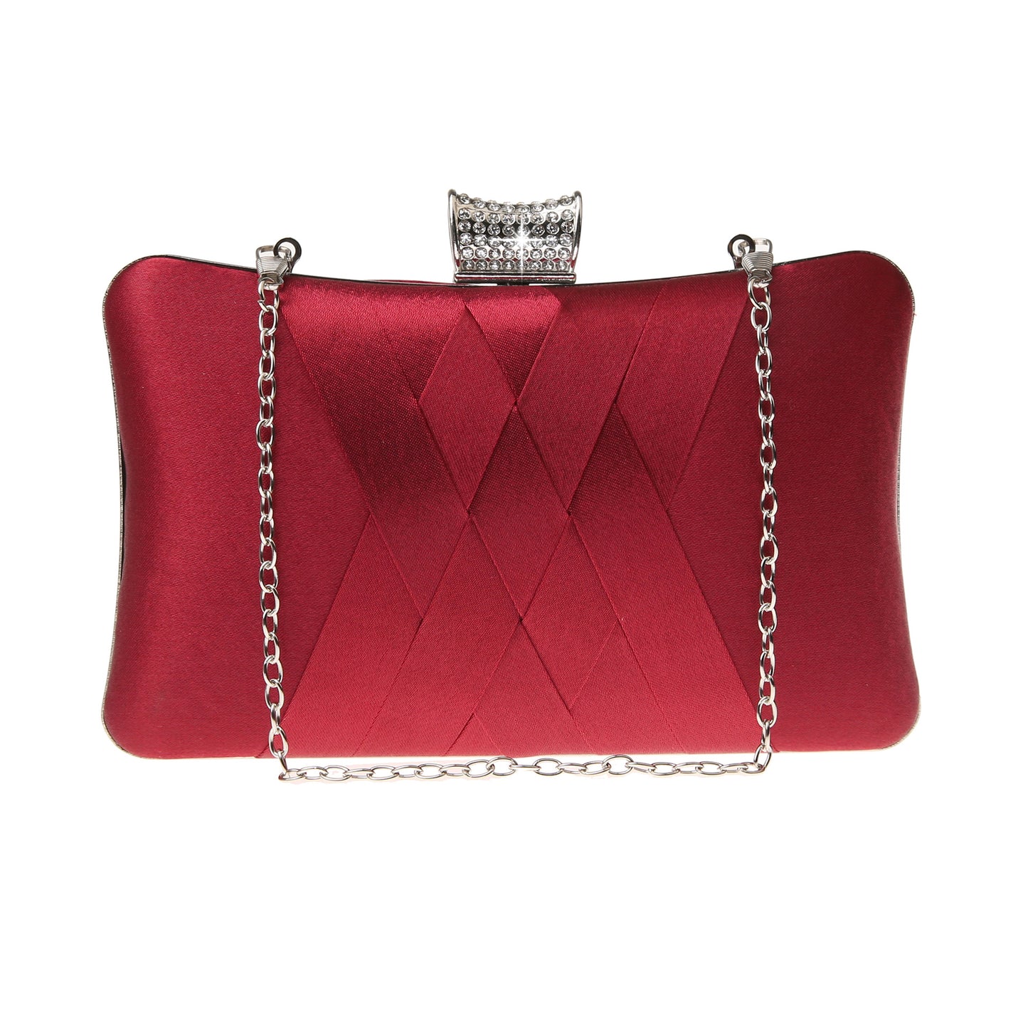 Women's Simple Diamond Clutch Dress Garment Banquet Evening Bags