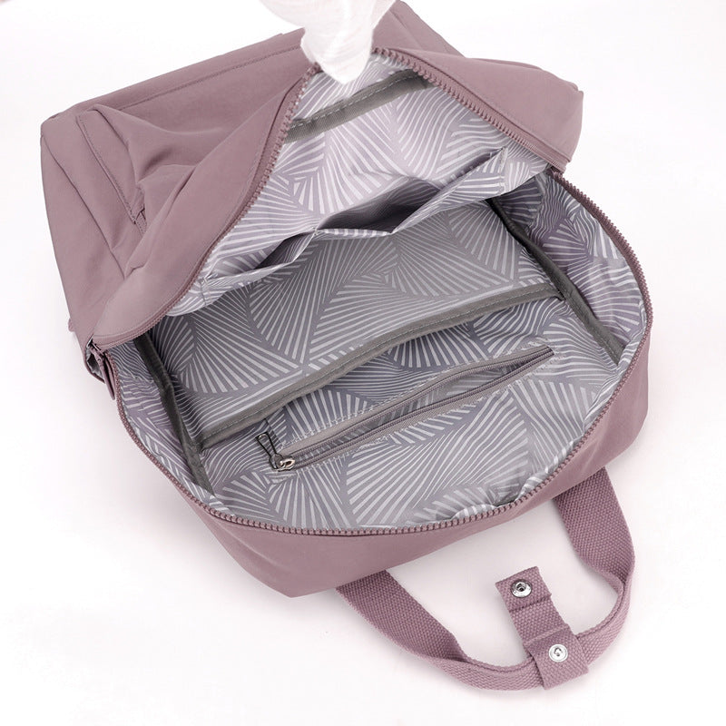 Women's New Creative Waterproof Nylon Printed Backpacks