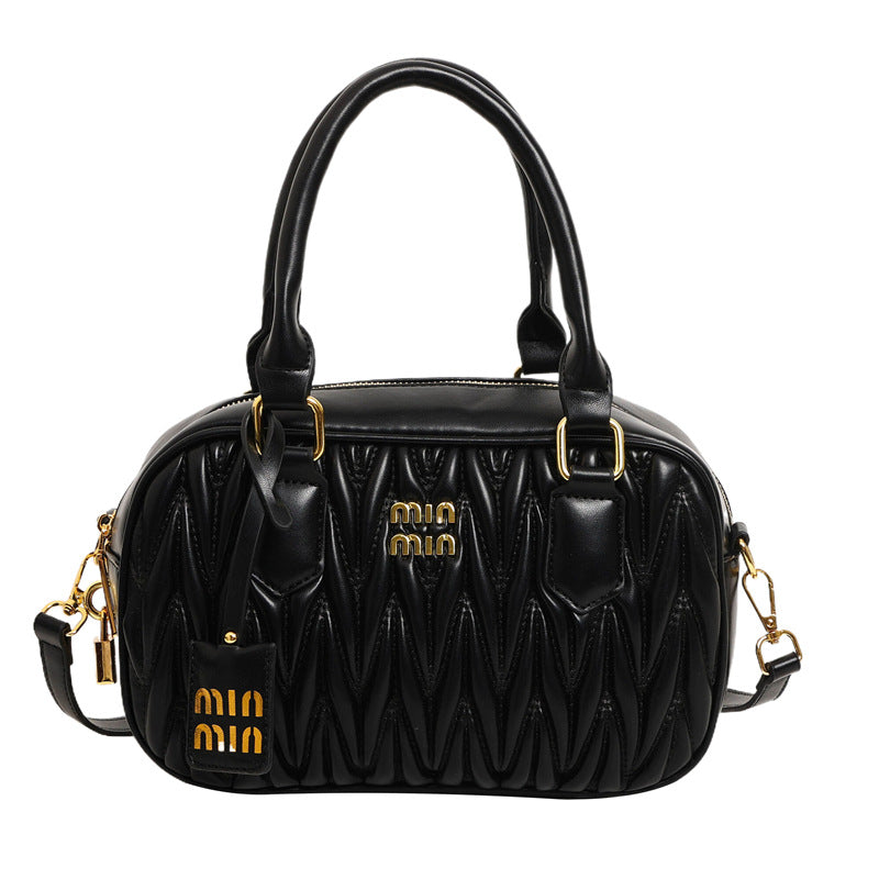 Women's Portable Bowling High-grade Simple Fashion Trendy Shoulder Bags