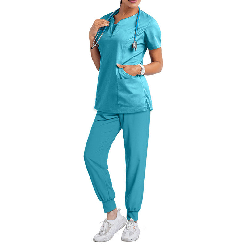 Oral Dentist Surgical Gown Elastic Hospital Uniform