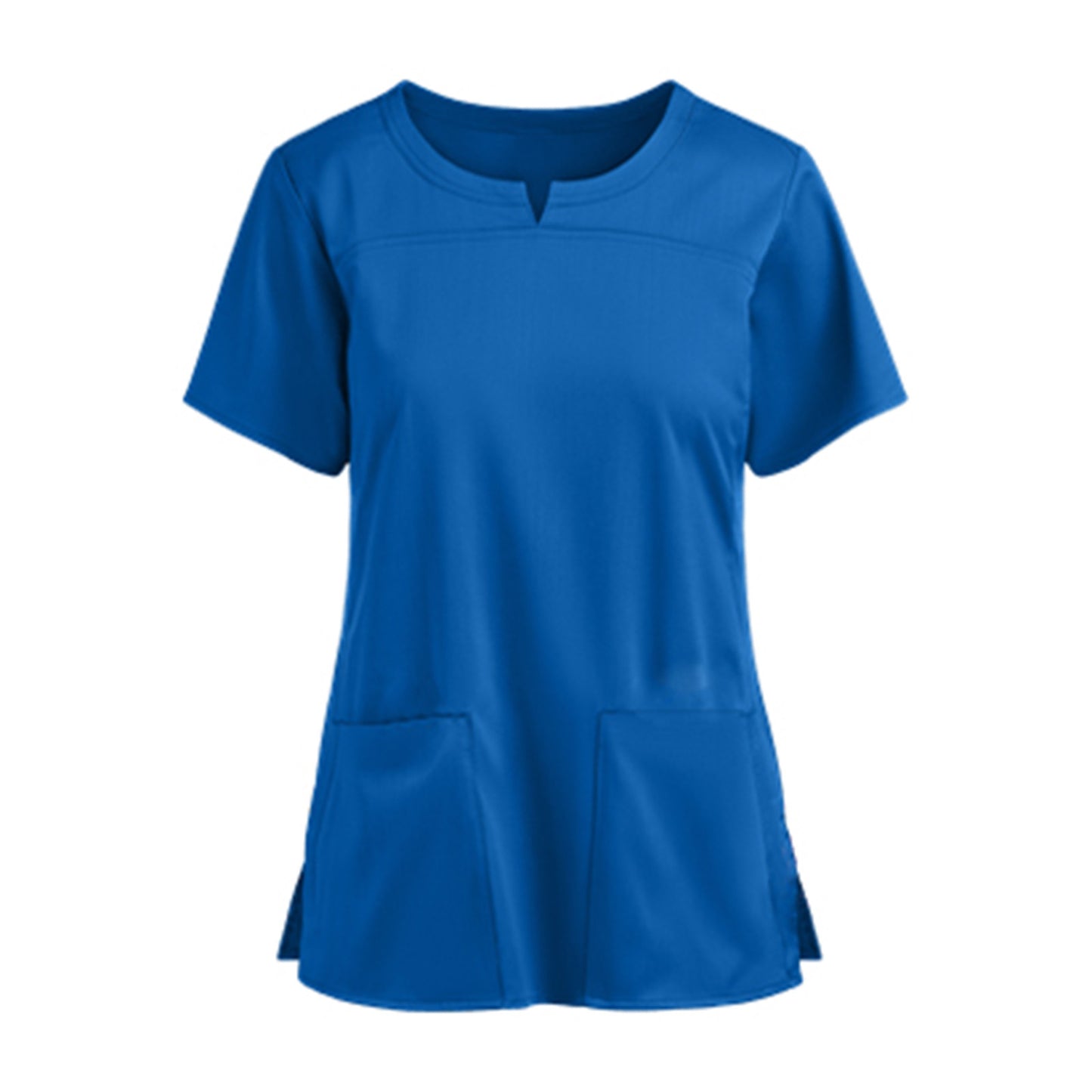 Women's Short-sleeved Pocket Nurse Simple Elegant Uniform