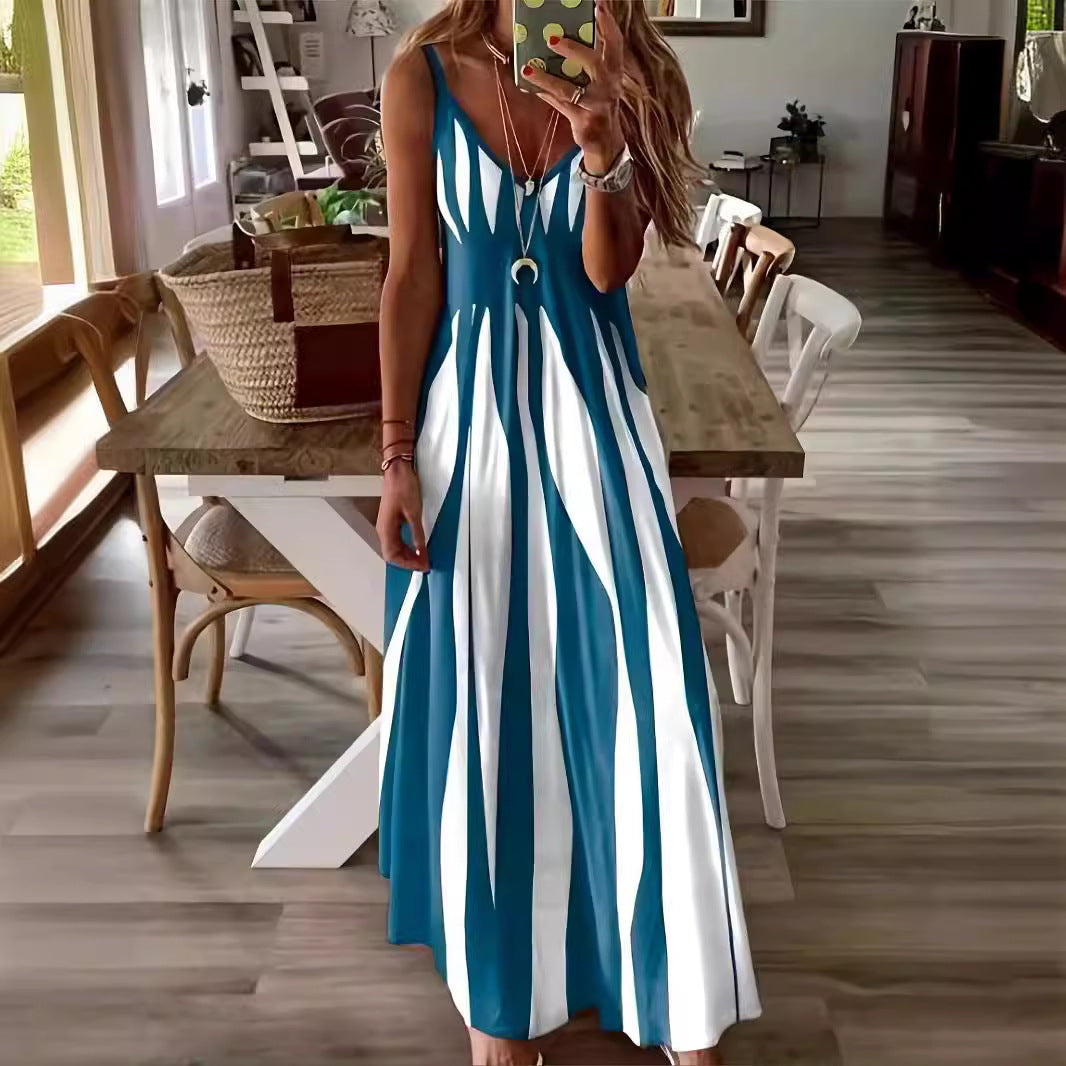 Creative Pretty Elegant Printed Maxi Dress Dresses