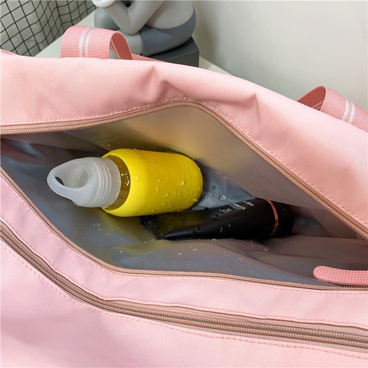 Women's Separation Yoga Swim Lightweight Large Capacity Shoe Storage Travel Bags
