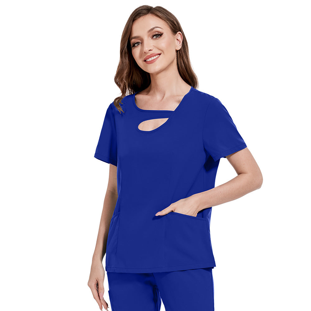 Frosted Doctor Nurse Nursing Home Beauty Salon Work Uniform
