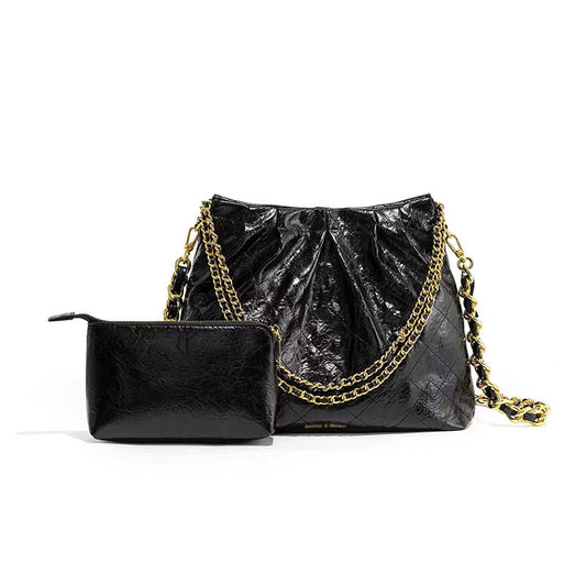 Women's Mother Chain Large Capacity Garbage Minority Tote Bags