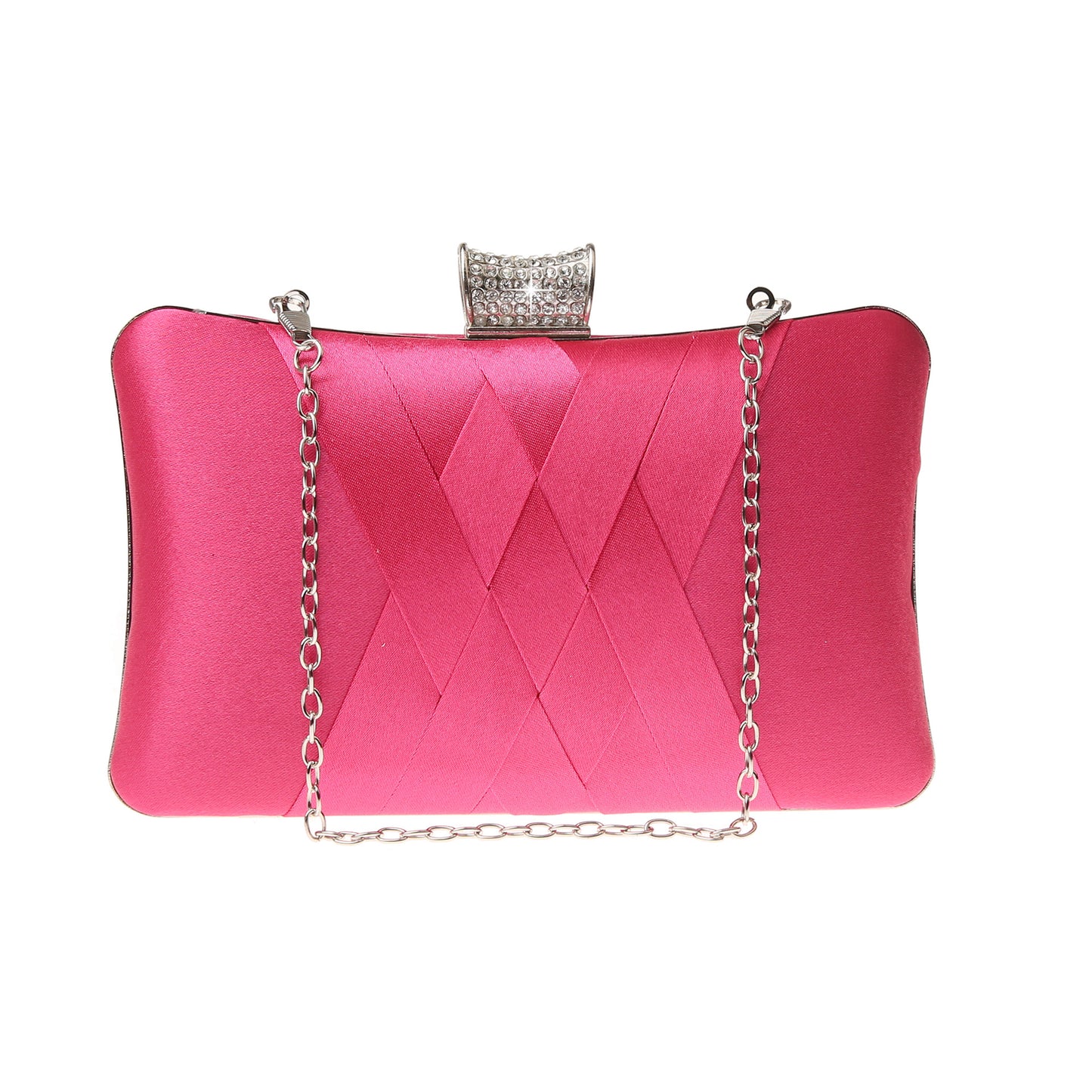 Women's Simple Diamond Clutch Dress Garment Banquet Evening Bags