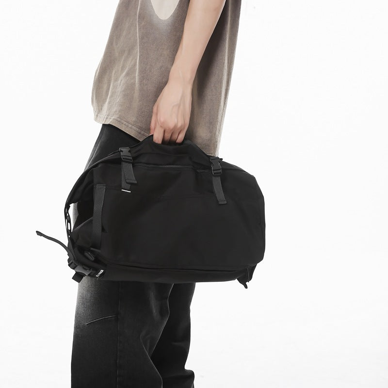 Women's Nylon Solid Color Street Large Capacity Shoulder Bags