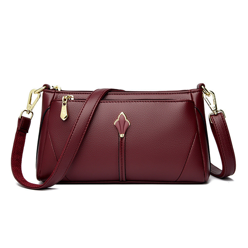 Women's Summer Simple Versatile Large Capacity Mother Small Square Bags