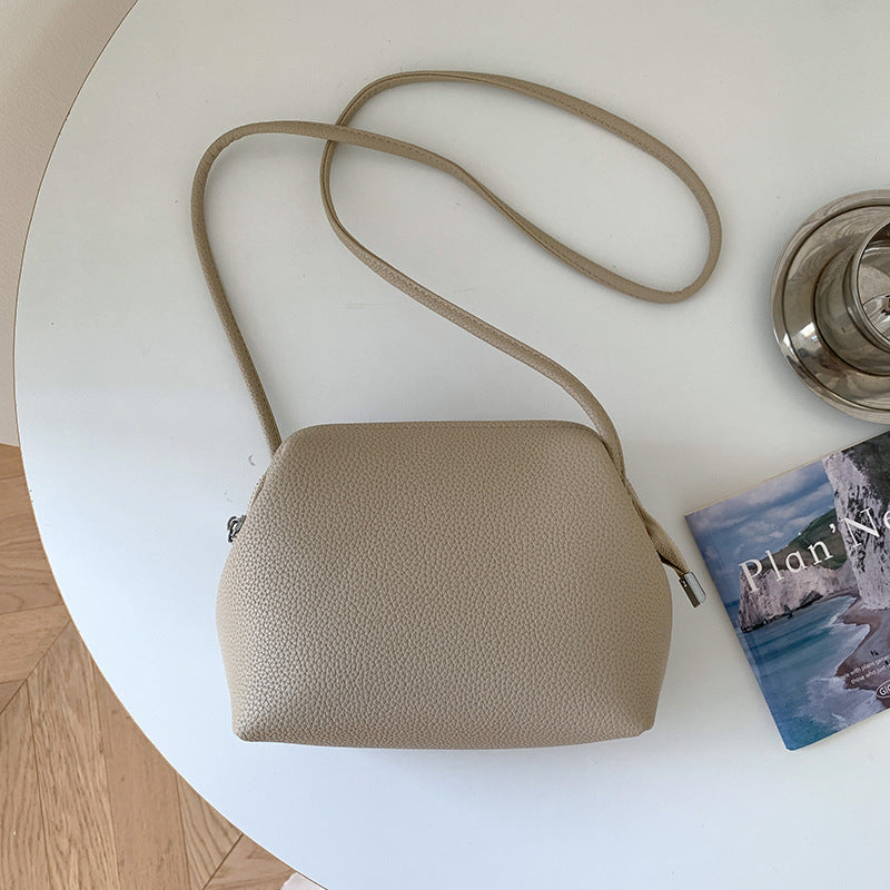 Women's Black Shell Korean Style Retro Easy Crossbody Bags