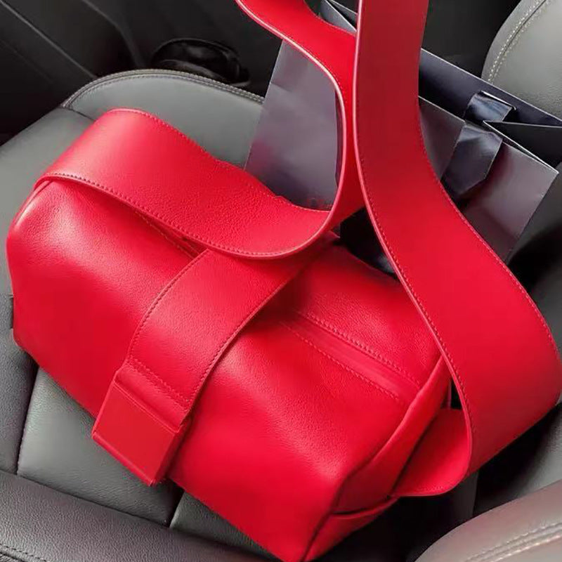 Women's Unisex Fitness Toast Fashionable Classic Box Crossbody Bags