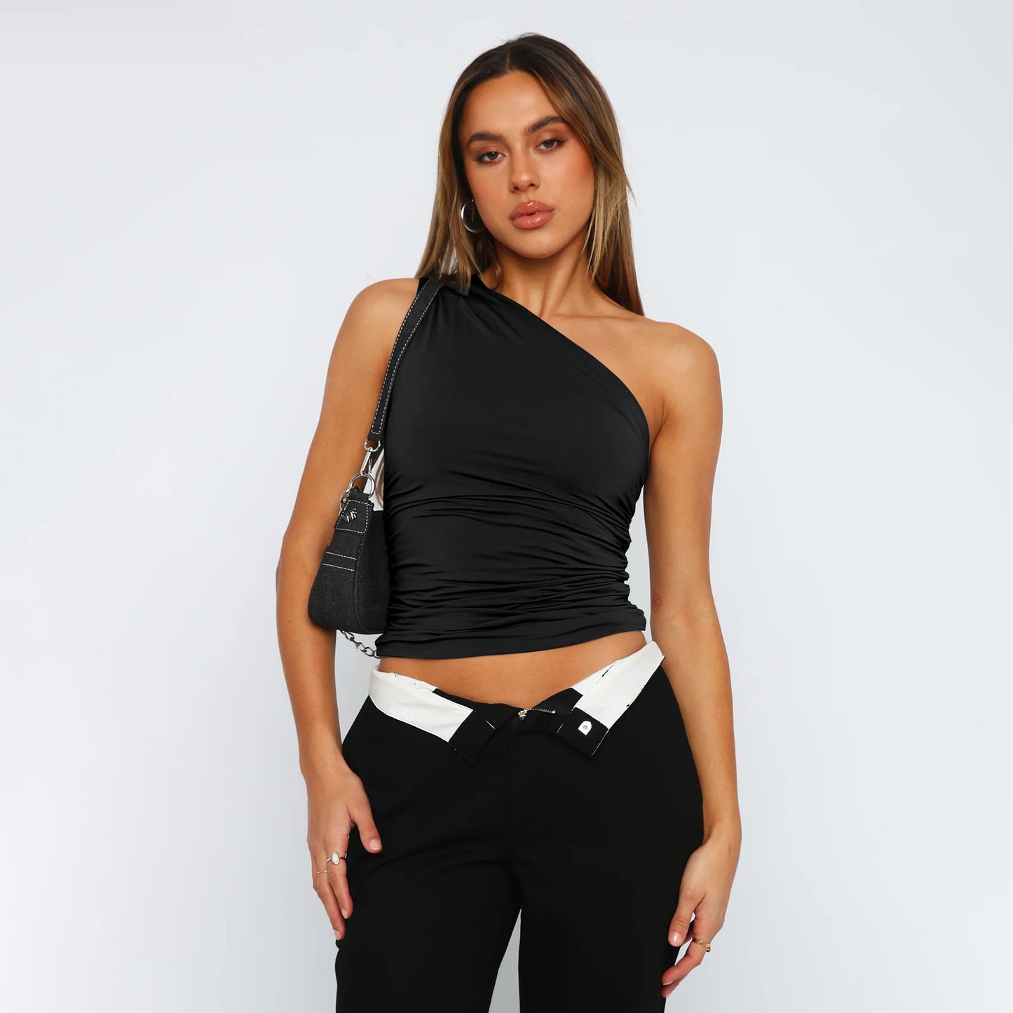 Inner Match Sexy Hot Clothes Sleeveless Blouses