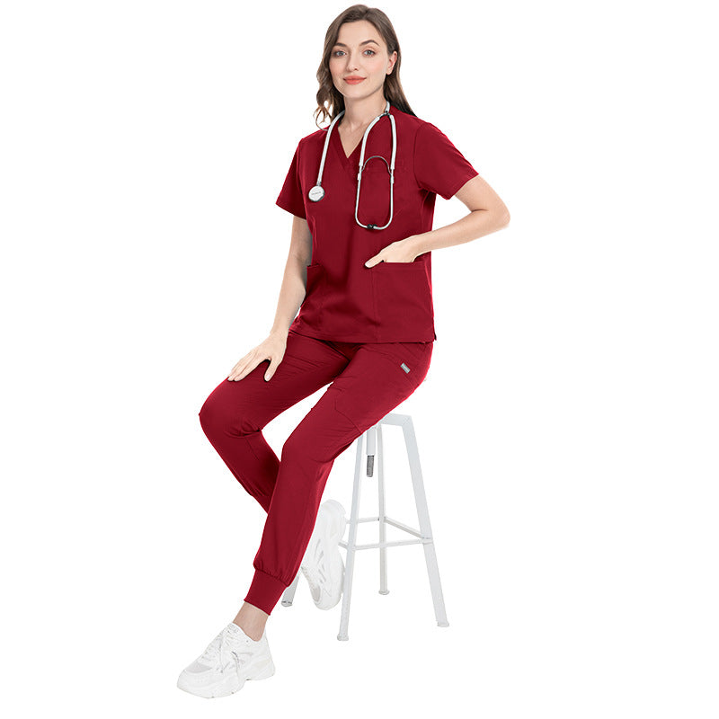 Women's For Nursing Workers Work Clothes High Uniform