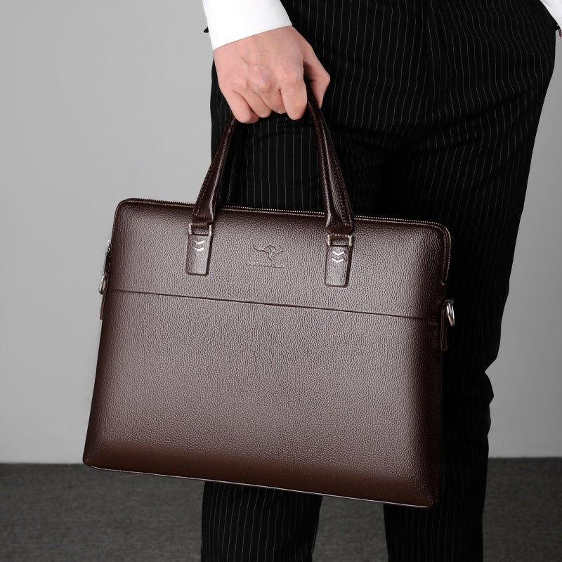 Men's Pretty Business Large Capacity Commuter Men's Handbags