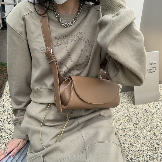 Women's Retro Texture Western Style Simple Fashionable Crossbody Bags