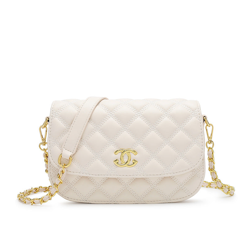 Women's Style Rhombus Chain Western Texture Bags