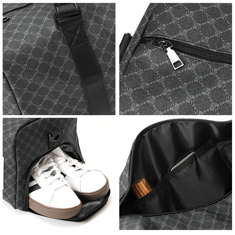 Men's Independent Shoe Pouch Dry Wet Separation Travel Bags