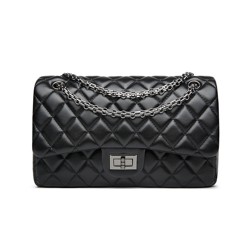 Women's Summer Chain Classic Style Diamond Solid Crossbody Bags